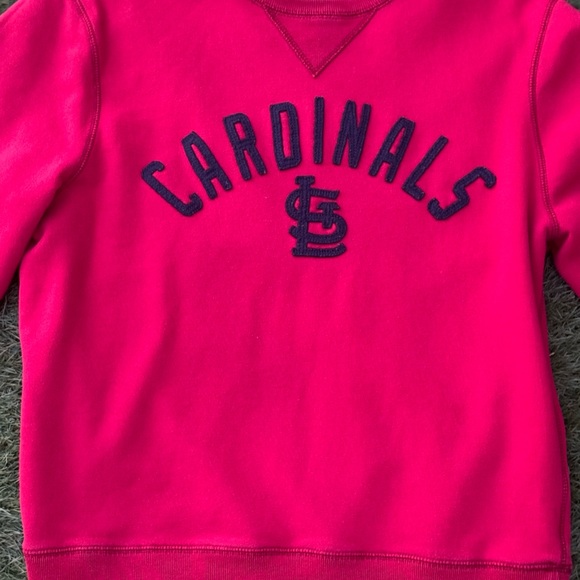 ’47 Brand Women’s Red St. Louis Cardinals Sweatshirt Size M - Picture 8 of 15